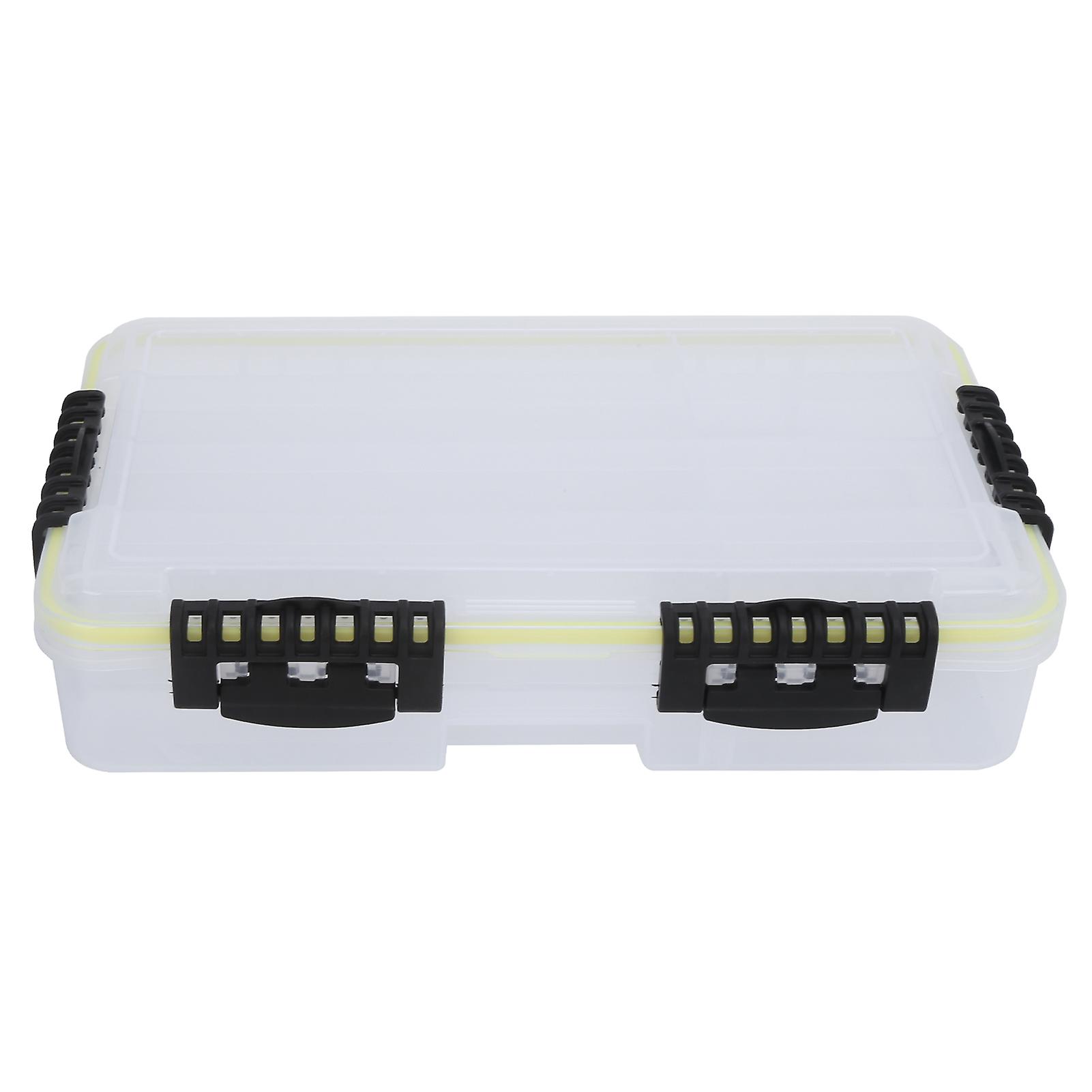 Secure Locking Latch System Ensuring Maximum Protection, Clear Durable Material For Visible Contents In Waterproof Tackle Storage, Ideal For