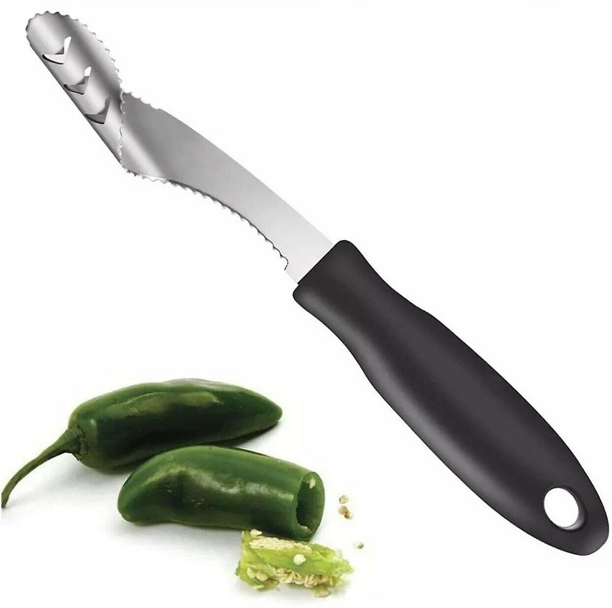 Jalapeno Pepper Corer Cutter Slicer Core Seed Remover Fruit Kitchen Tools