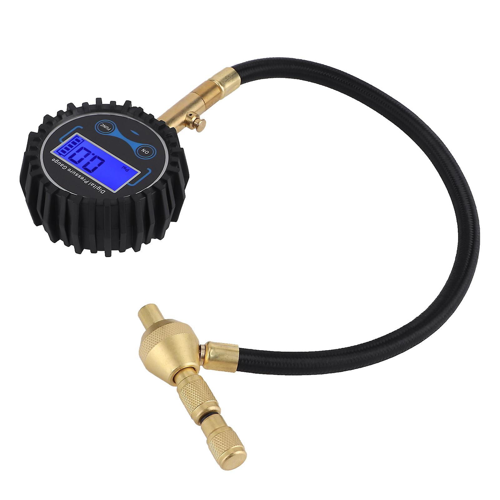 LCD Digital Air Tire Inflator with Pressure Gauge High Accuracy MultiFunction Deflator