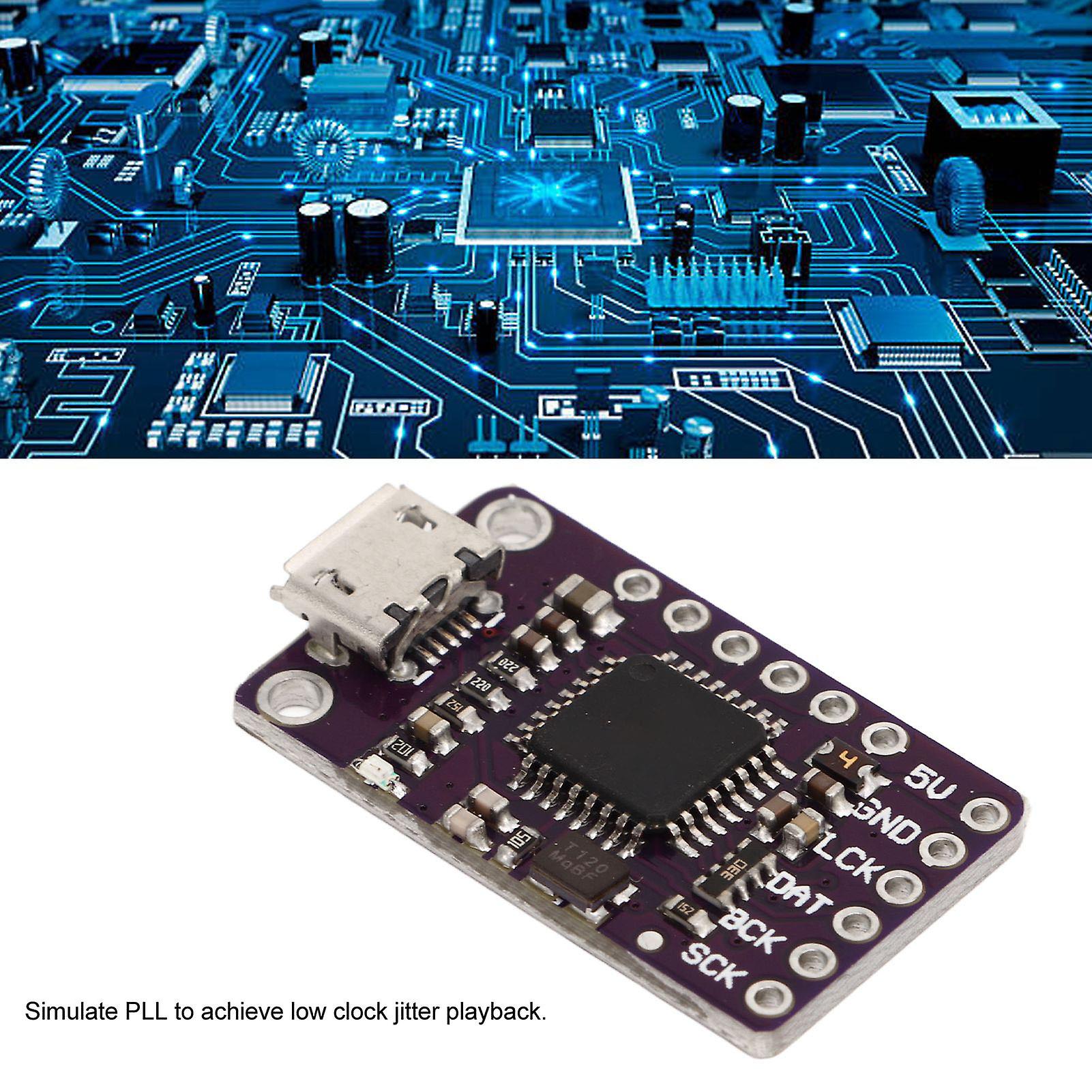 PCM2706U2 DAC USB to I2S IIS Stereo o Decoder Module for S/PDIF Headphone Output