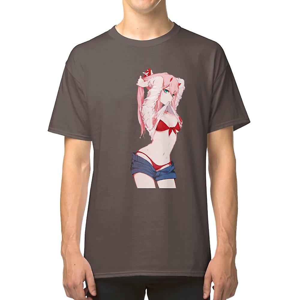 Zero Two Waifu Hot Darling in the Franxx T-shirt