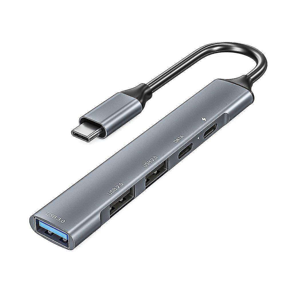5 في 1 متعدد الوظائف USB C Hub Type-c محول محول من النوع c إلى Pd USB-c Usb2.0 USB 3.0 شحن