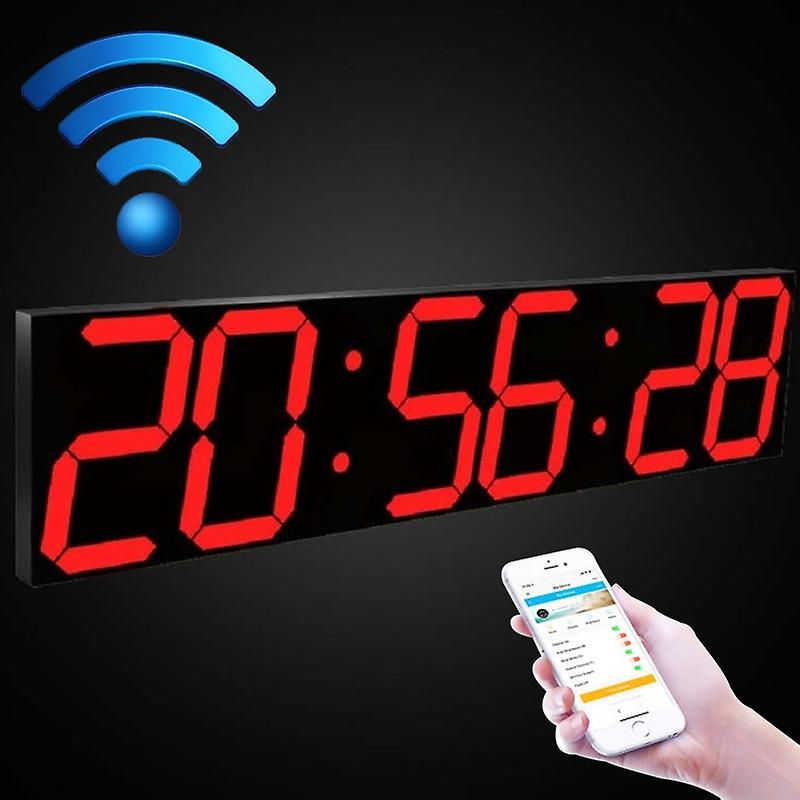WIFI Wall Clock 6 Bit Sealed Box WIFI