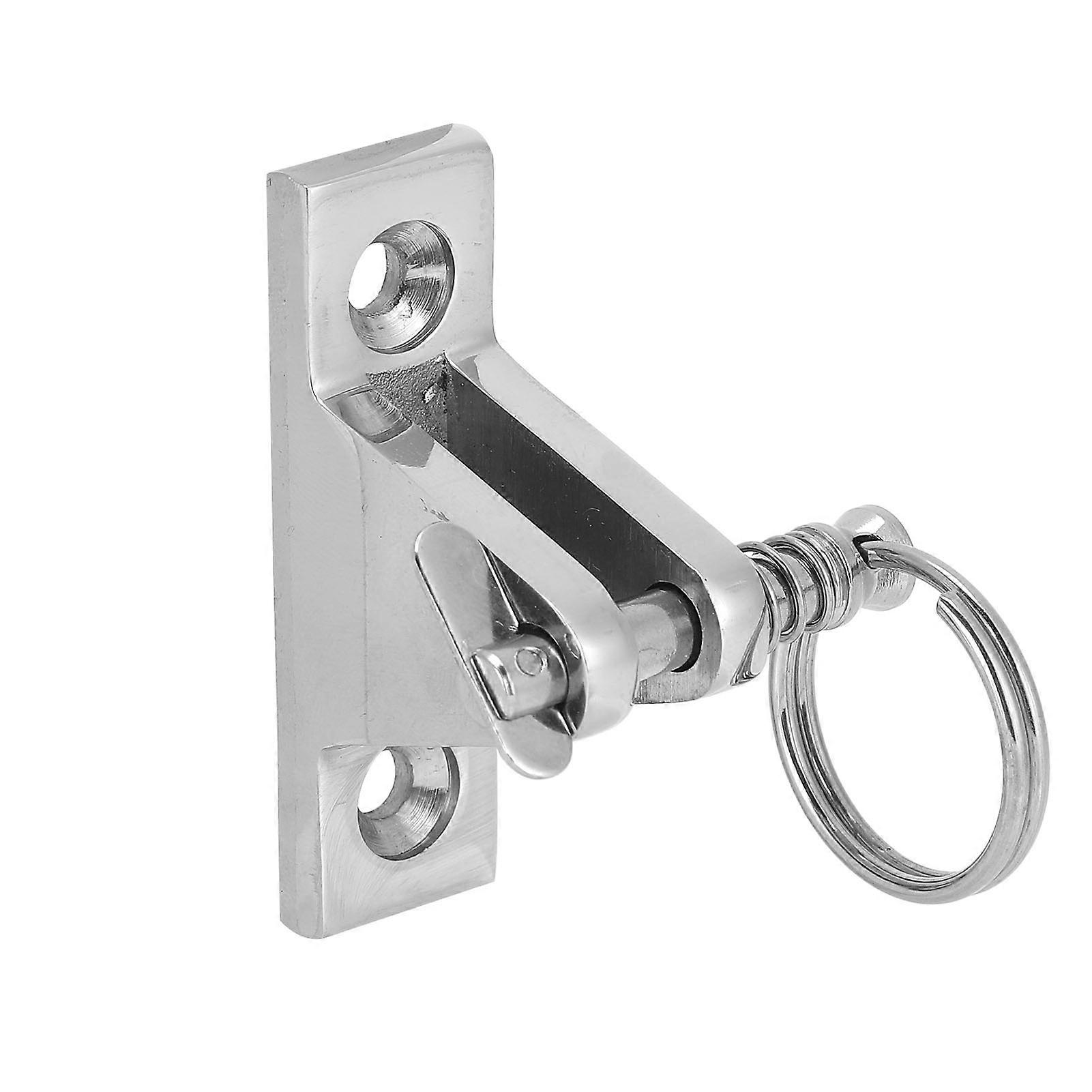MechKit Bimini Top Deck Hinge 90 Degree Deck Hinge, 316 Stainless Steel Bimini Top Fitting, Removable Marine Hardware for Boats