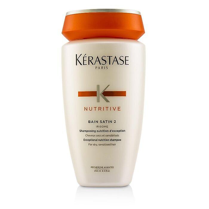 Kerastase Nutritive Bain Satin 2 Exceptional Nutrition Shampoo (for Dry, Sensitised Hair) 250ml/8.5oz