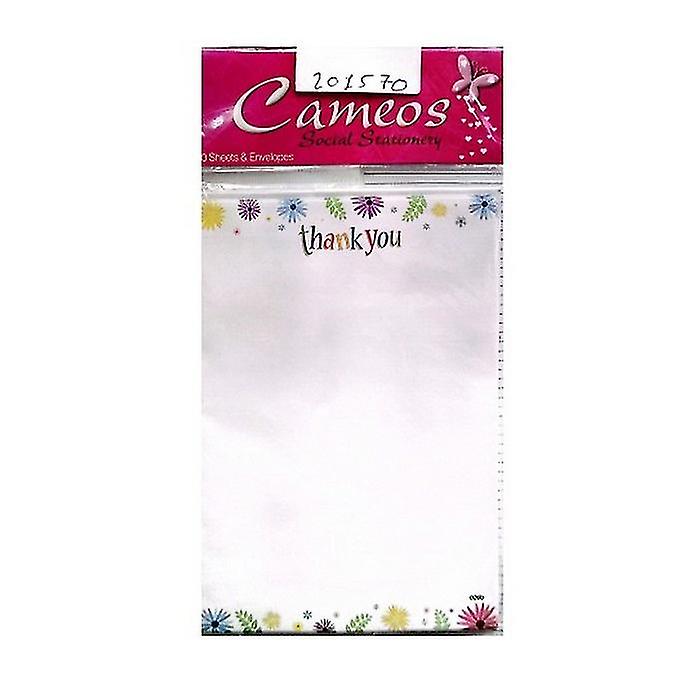Cameos Thank You Sheets (Pack of 20)