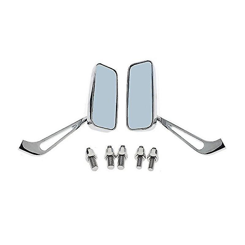 Motorcycle Rearview Mirrors Chrome 8/10Mm For