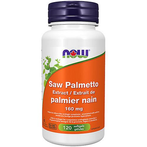 Saw Palmetto Extract,160mg,120 Sofgels by Now