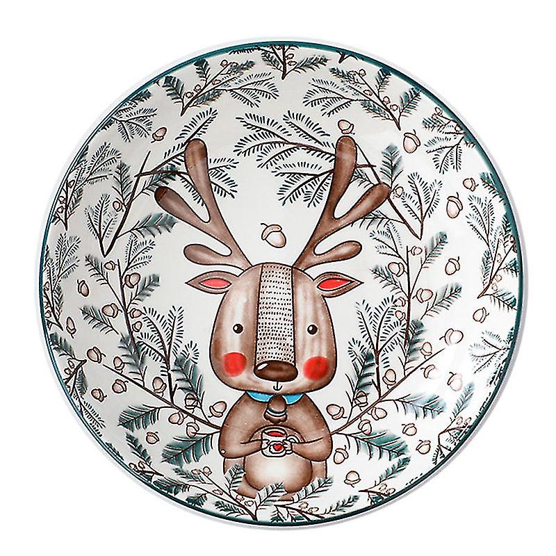 1pcs Christmas Party Plate