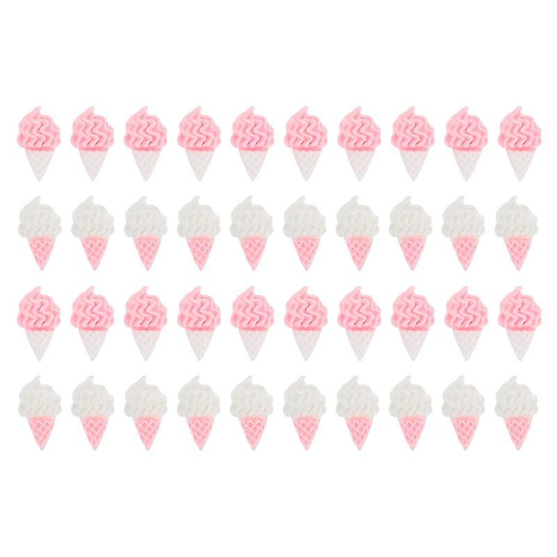40pcs Ice Cream Charm