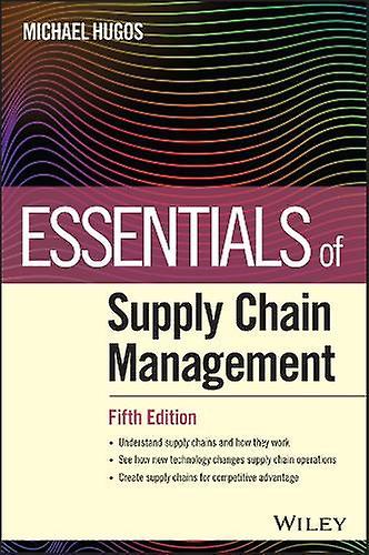 יסודות ניהול שרשרת האספקה ​​מאת מייקל ה. בית הספר לניהול של אוניברסיטת קלוג, כריכה רכה של הוגו