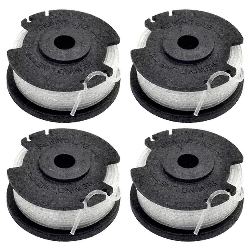 4Pcs Replacement Spools for Hyper Tough 20V Max String Trimmer Wire Reels DCQW