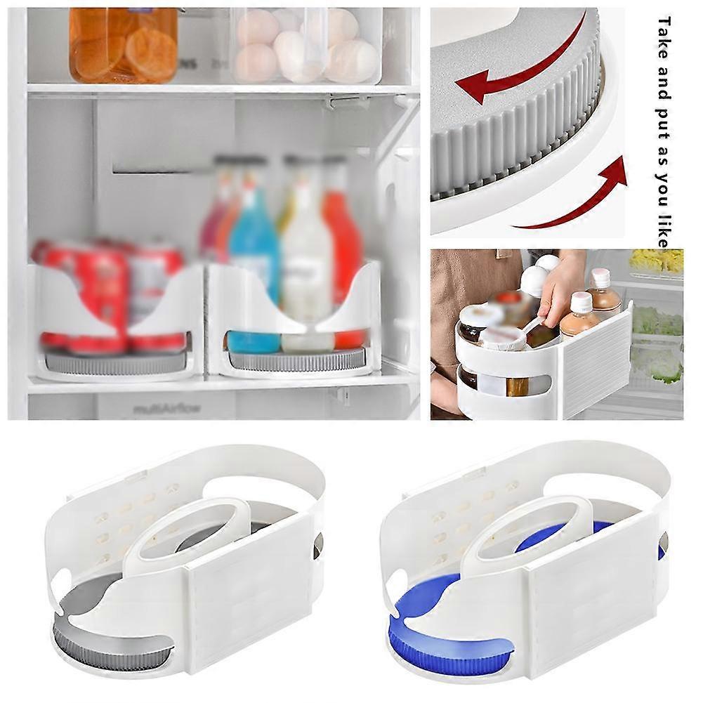 Storage Box Bottle Artifact Kitchen Revolving Shelf Pot Rotating Storage Rack