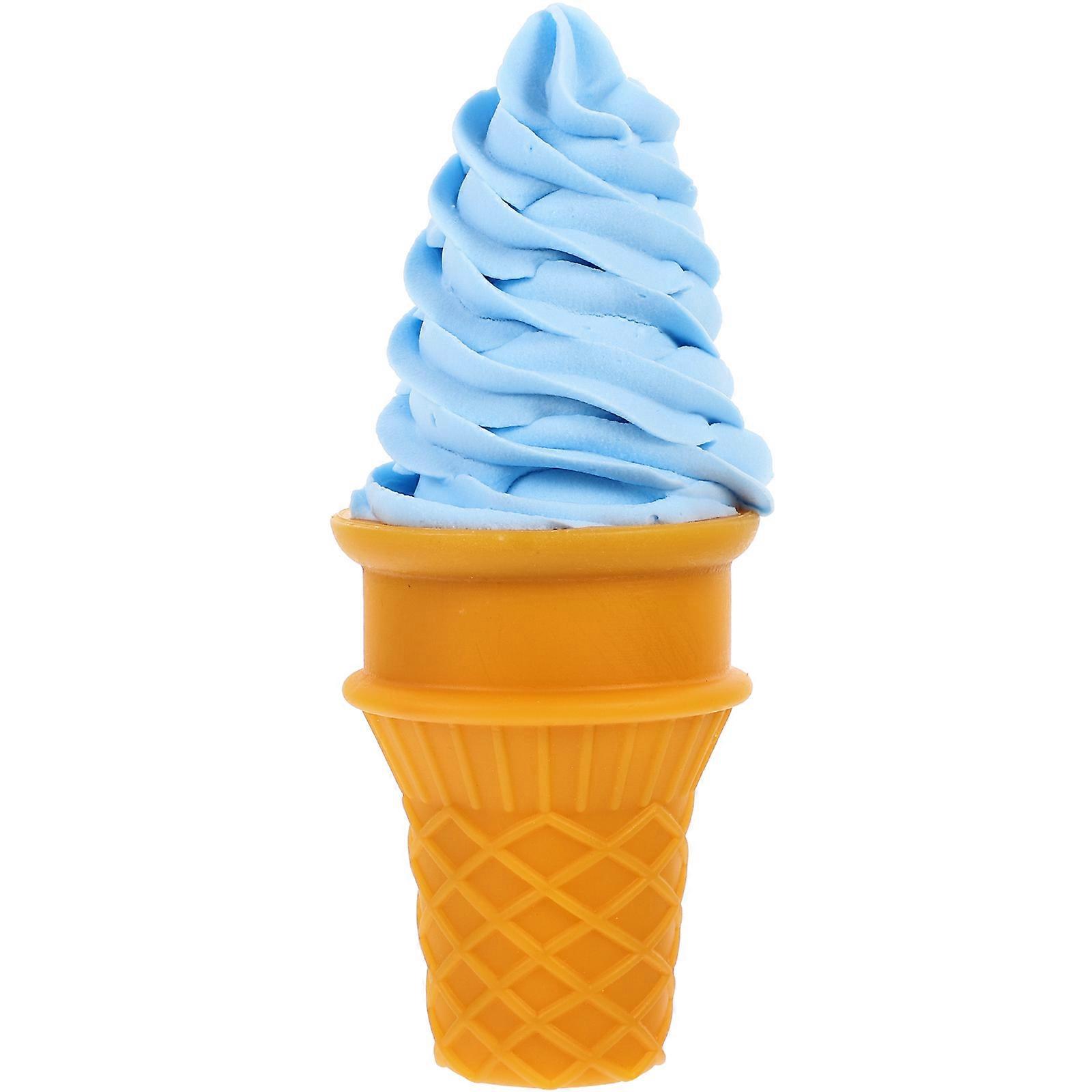 Ice Cream Cone Model Fake Ice Cream Cone Prop Decoration Food Display Prop Artificial Ice Cream Toy