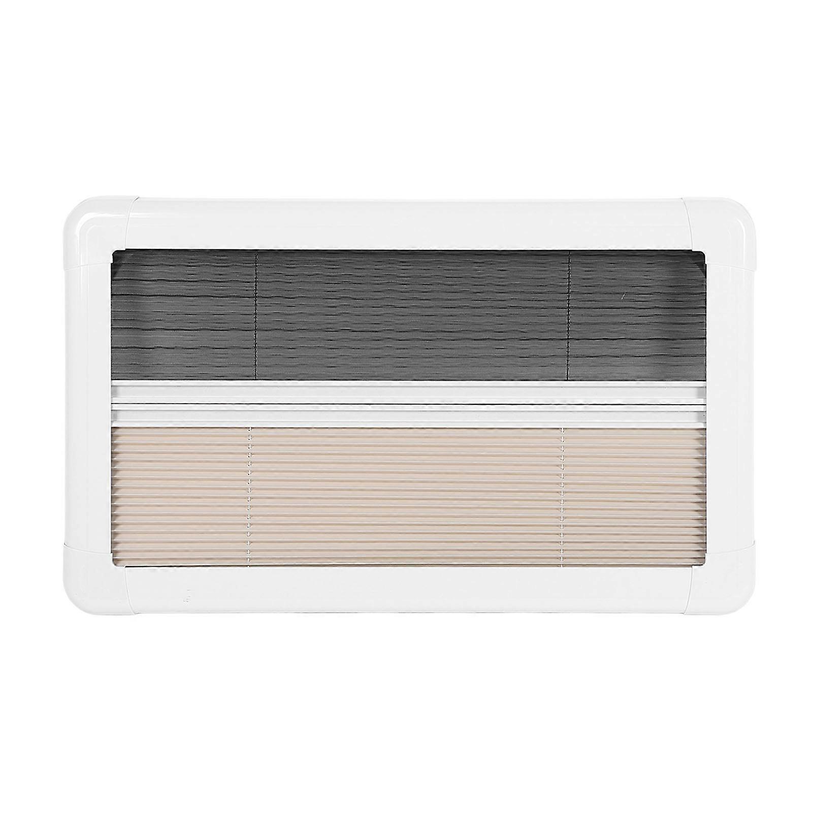 Rv Εσωτερικό Παράθυρο Blind 24 X 12 σε UV Blocking Θερμομονωμένη προστασία ιδιωτικότητας Πτυχωτή σκιά για τροχόσπιτο