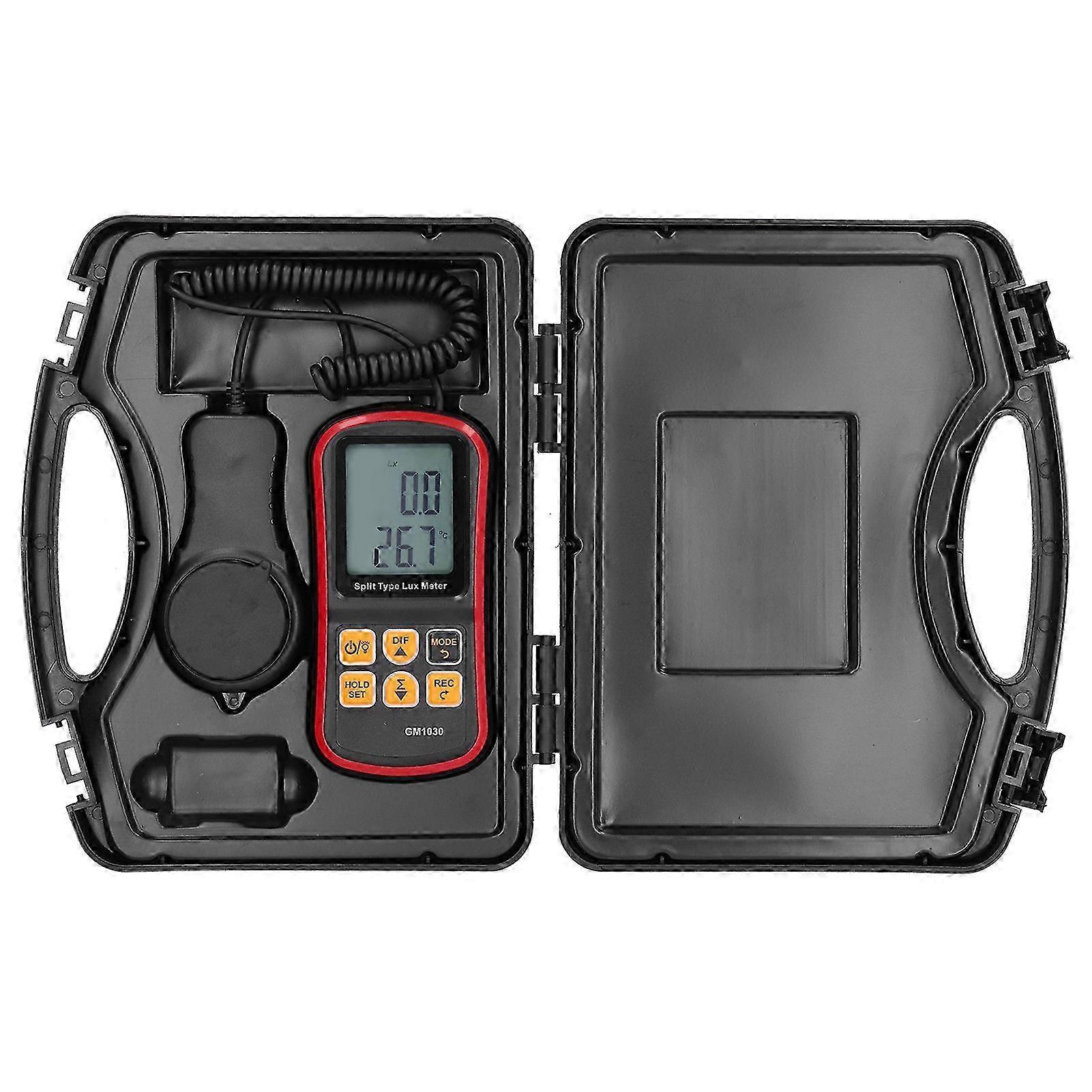 GM1030 0~200,000Lx Digital Illuminometer Luxmeter Light Testing Instrument with UART Connector
