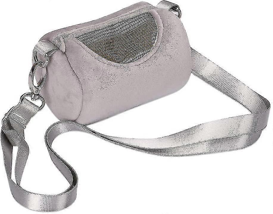 Hamster Bag Portable Pet Carrier Bag With Adjustable Shoulder Strap For Sugar Glides Hamster Squirrel Small Animals Multi-color Optional