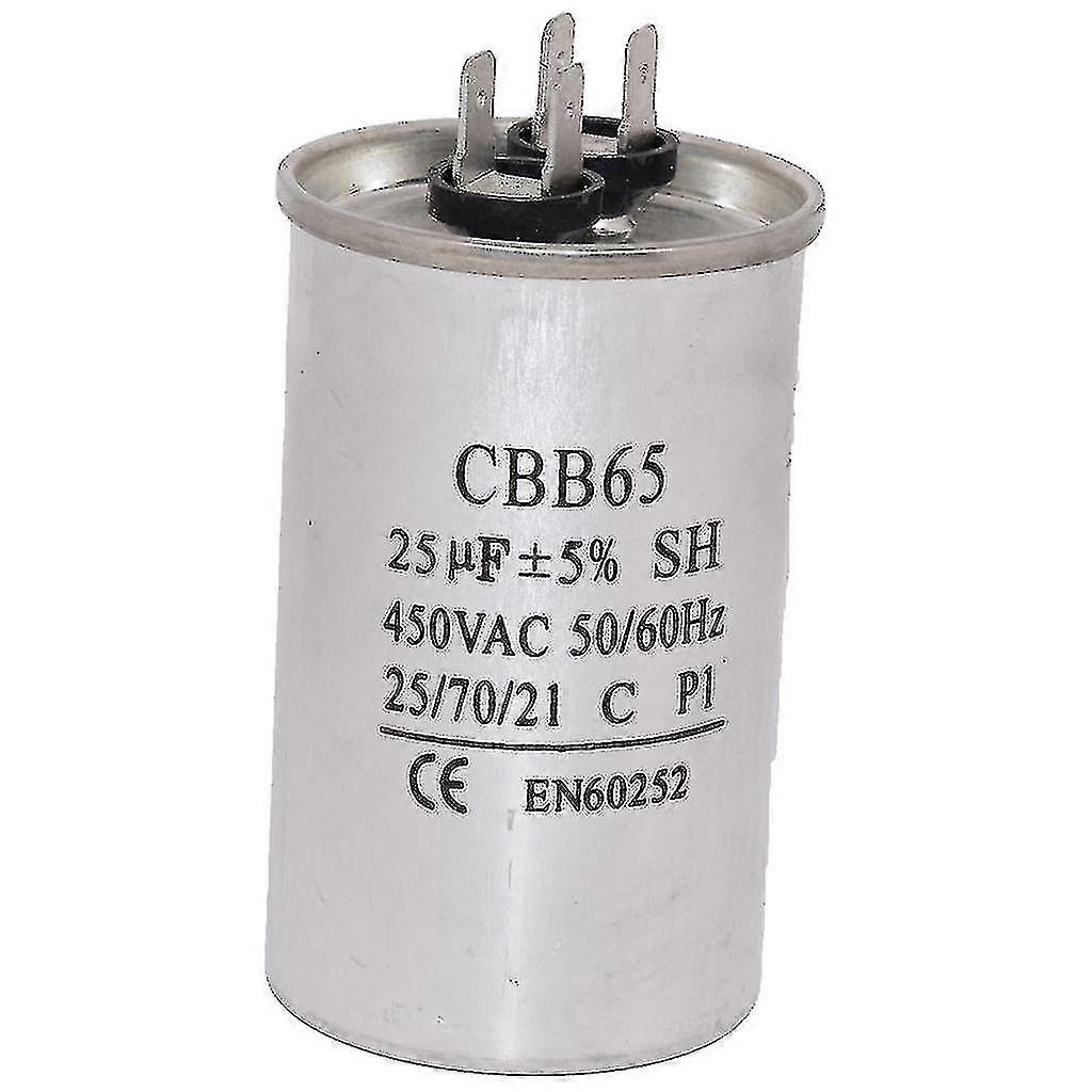 Universal 25uf/mfd Ac Motor Start Capacitor 450v