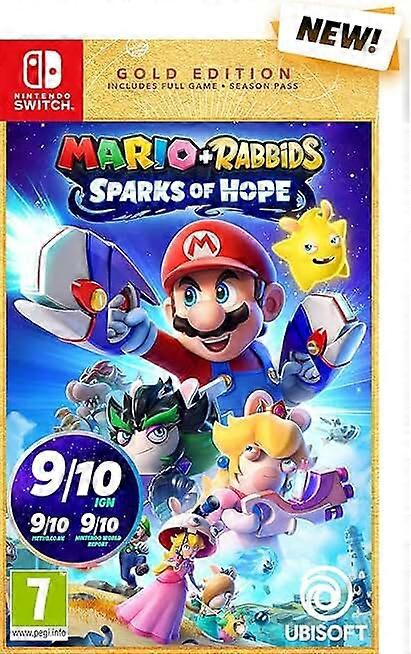 Mario Rabbids Sparks of Hope - Gold Edition (Switch) - Nintendo Switch - PAL - New & Sealed