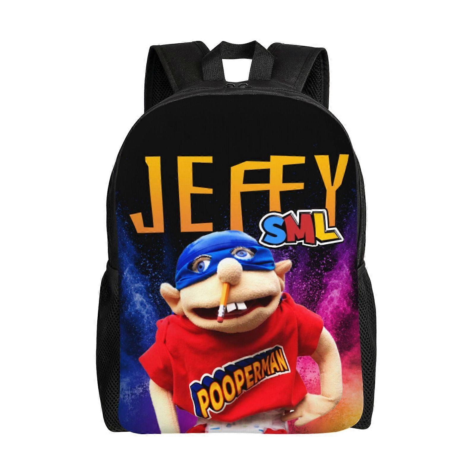 SML جيفي حقيبة ظهر للبنين حقيبة مدرسية حقائب ظهر للأطفال ، حقائب ظهر كبيرة خفيفة الوزن - LDYH1840