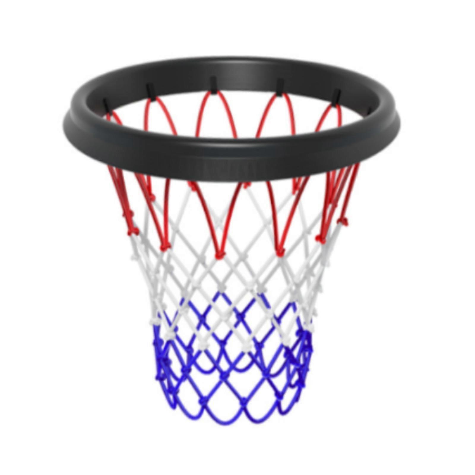 Basketkorg Nät Avtagbar Förtjockad Flätad Rep Utomhus Korg Nät