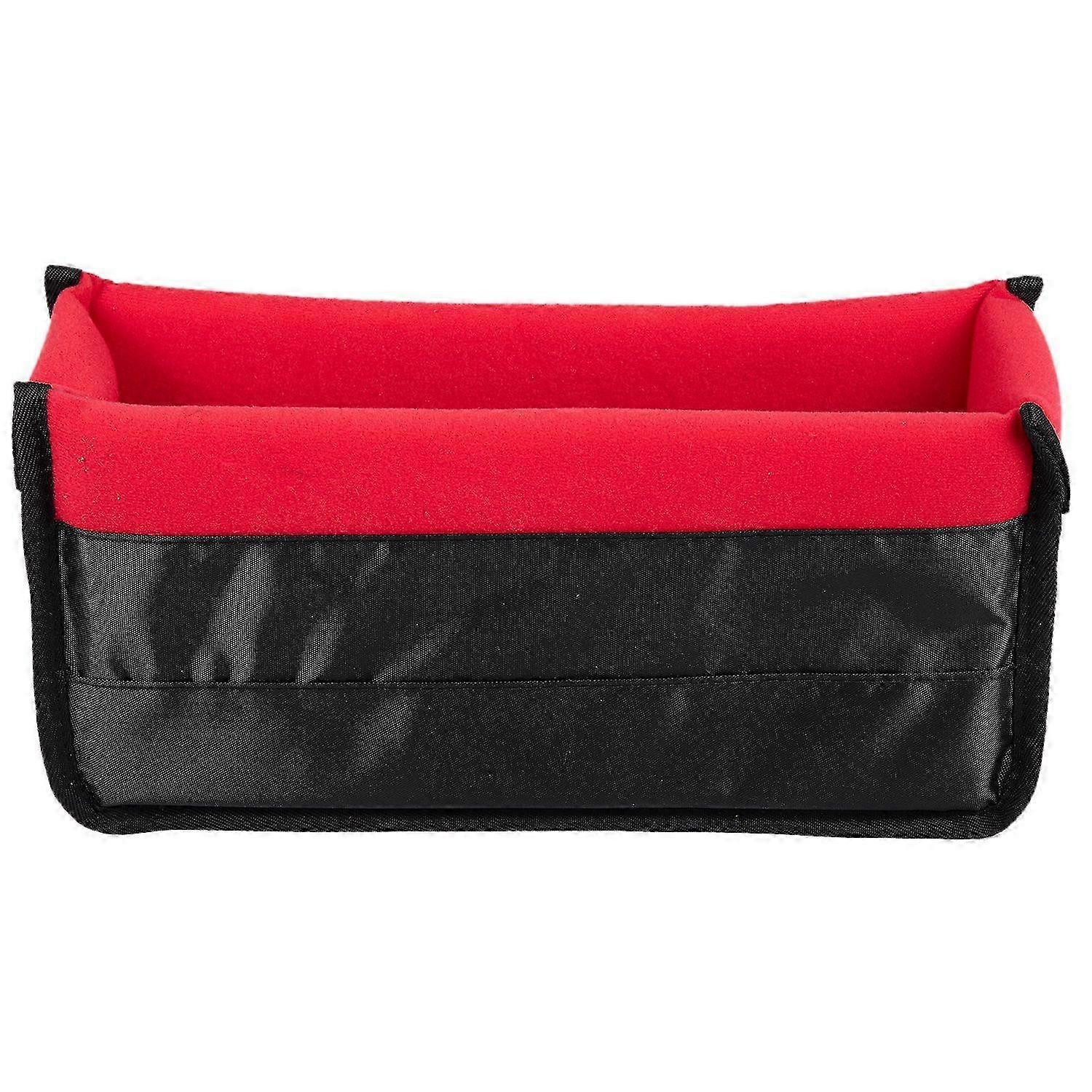 Shockproof Dslr Slr Camera Insert Organizer Case Partition Divider Protection Case(Black+Red)