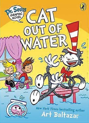 Dr. Seuss Graphic Novel Cat Out Of Water by Art Balthazar Paperback Book