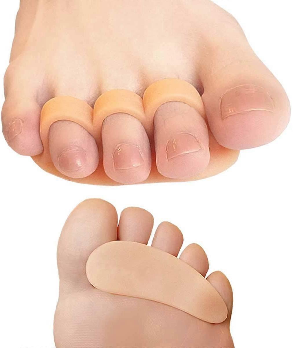 4PCS Toe Cushions Pads Temporary Straightener Corrector Relief Separator