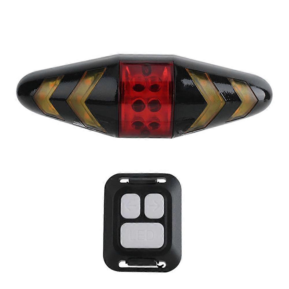 Rear Lamp Smart Bike Wireless Remote Turn Signal Lights Bicycle LED Taillight Easily Installation Personal Bicycle Parts|Bicycle Light|