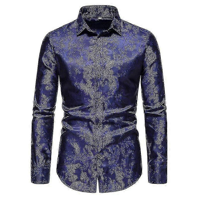 Casual Long Sleeve Men's Shirt Casual Long-sleeved Men's Shirt