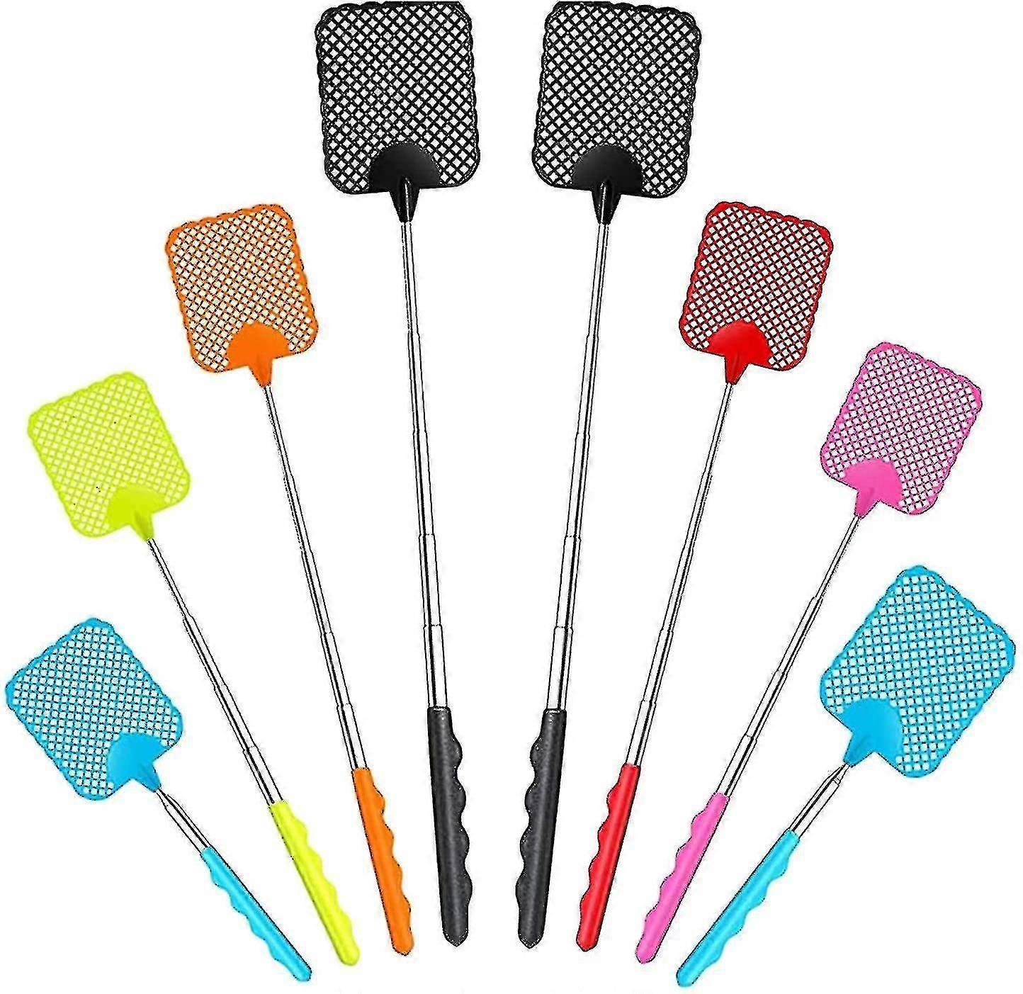 Fly Swatter, Telescopic Fly Swatter, Large Extendable Fly Swatter, With Durable Extendable Handle