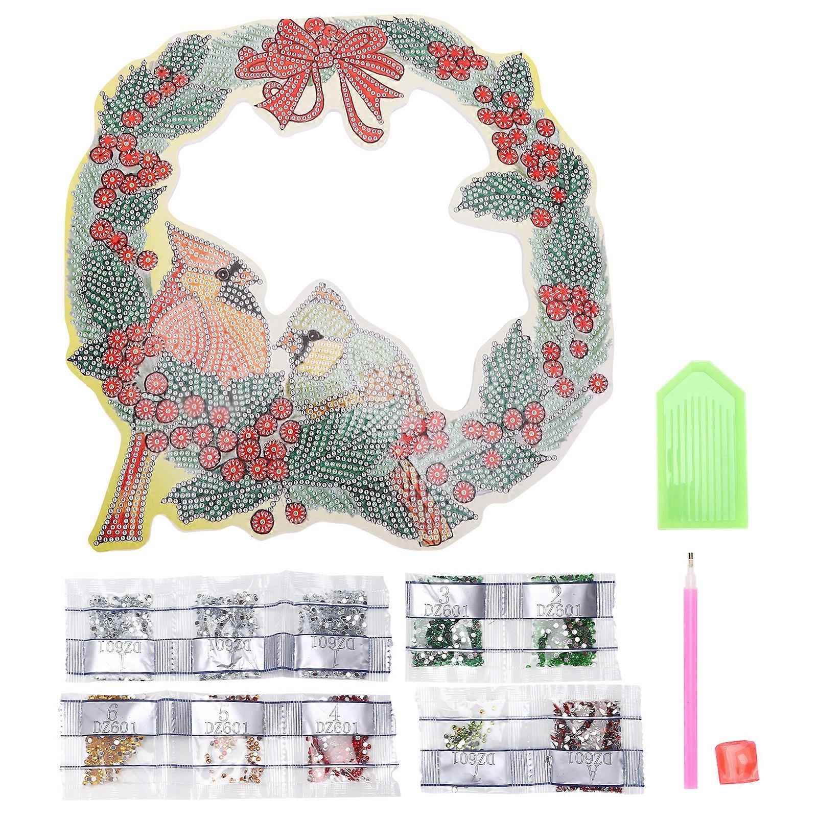 DIY στρας ζωγραφική καρδινάλιος birdie γιρλάντα μοτίβο κρύσταλλο κέντημα εικόνα διακόσμηση διακόσμηση
