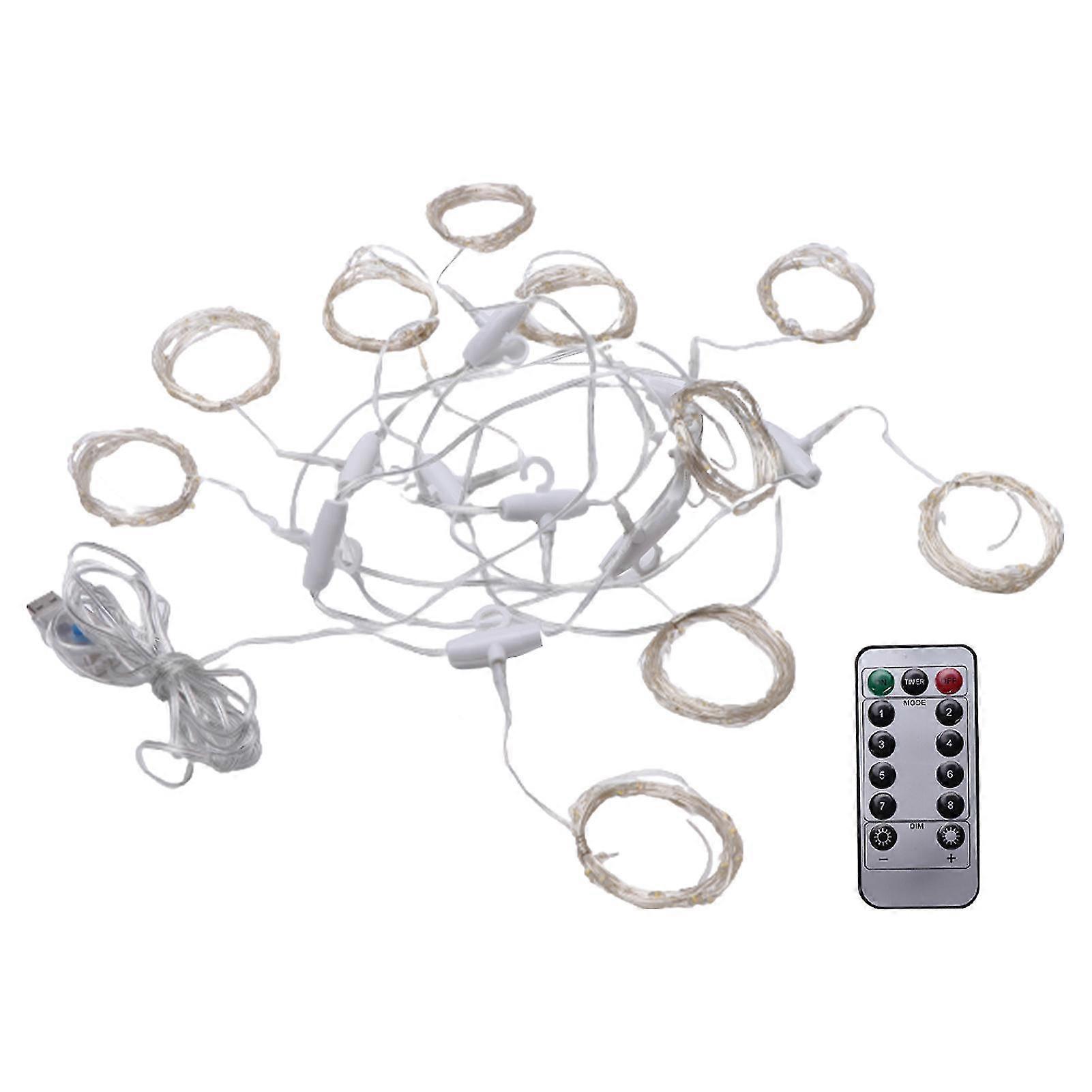 Home Photo Background With Remote Control Wedding Window Curtain