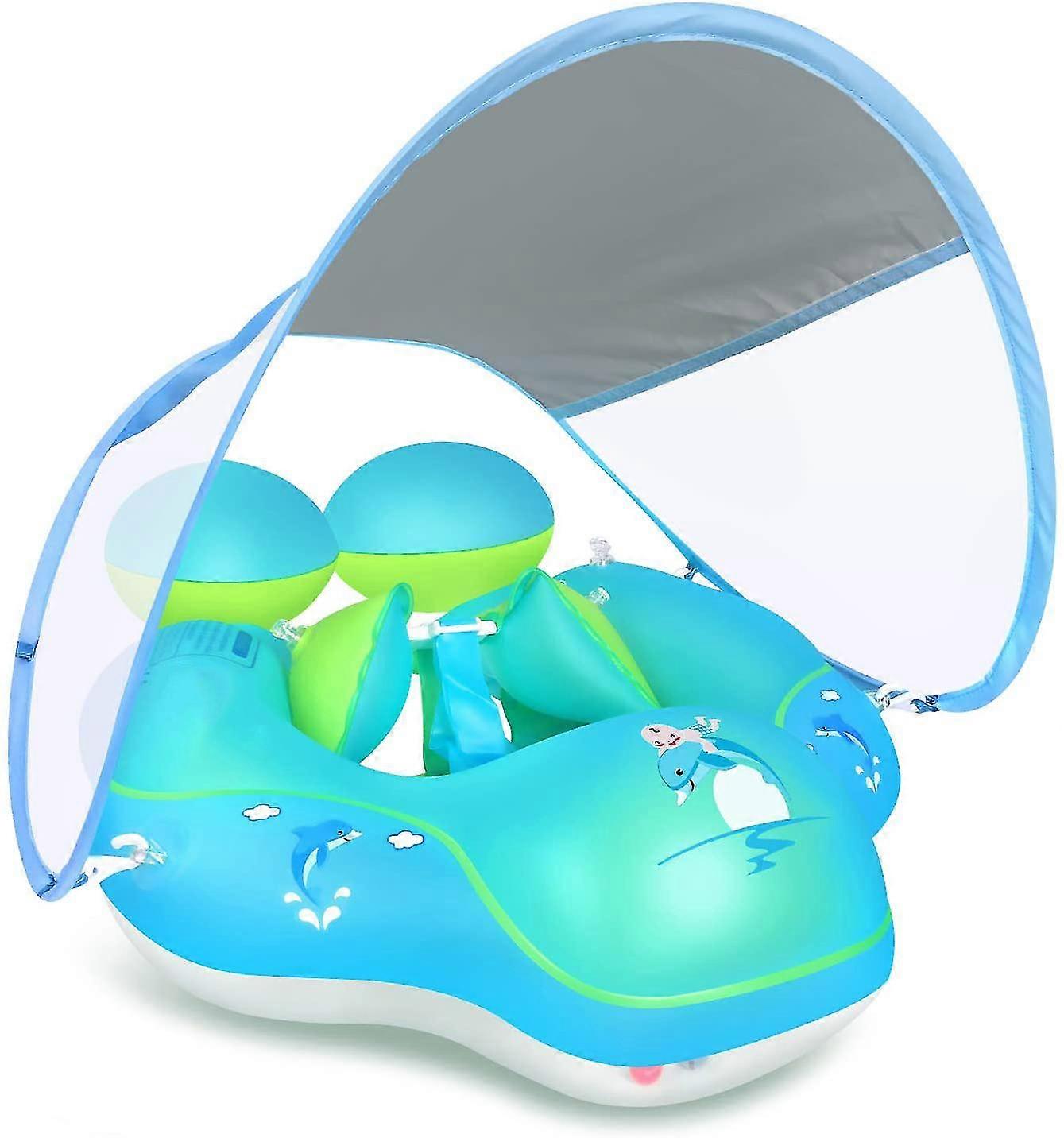 Babysimring, barnflotta med krockkudde