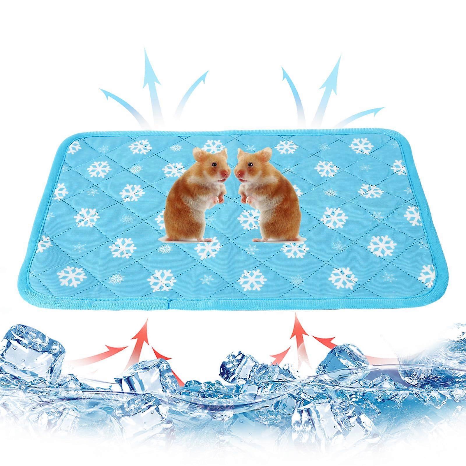 Summer Cooling Mat for Rabbit Hamster Cooling Pad Guinea Pig Sleep