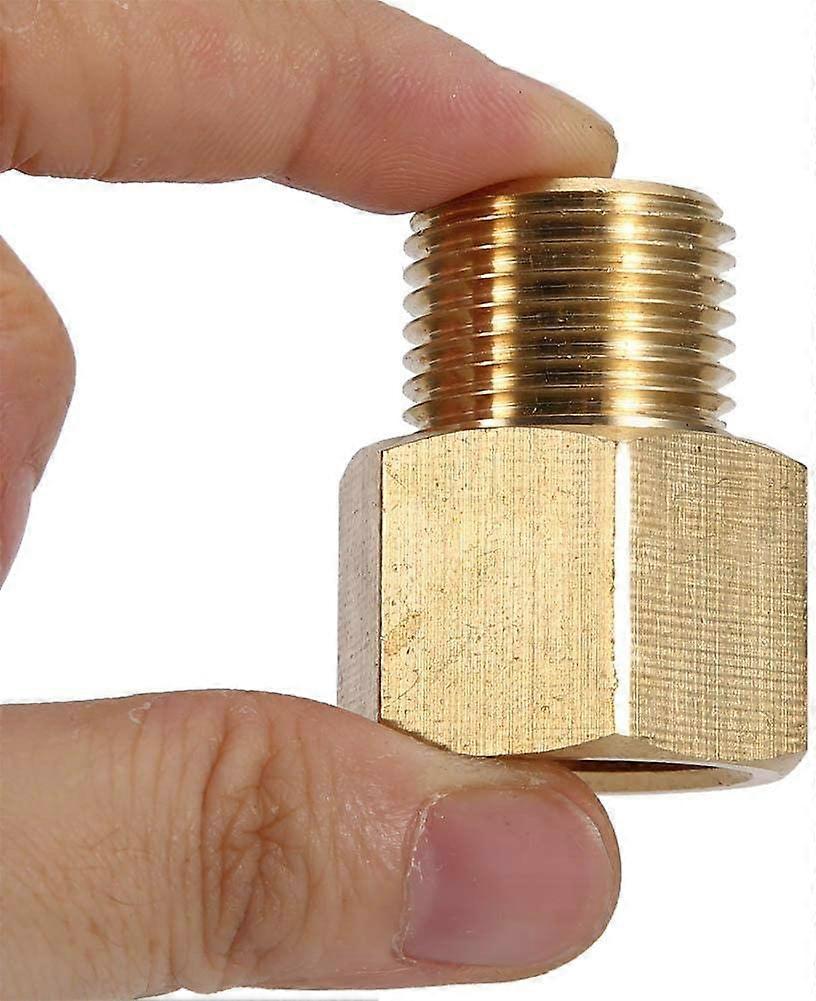 محول خزان CO2 خزان أسطوانة نحاسية W21.8 CGA320 محول حوض السمك محول سهل التركيب (تحويل W21.8 إلى CGA320)