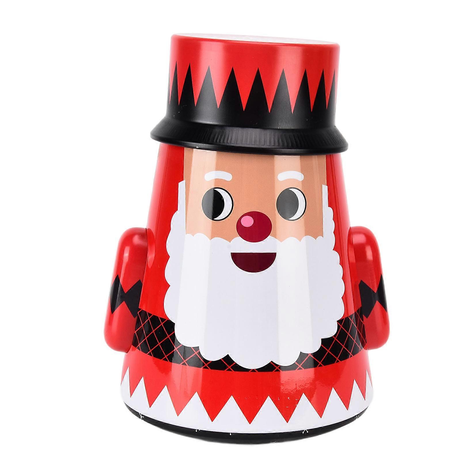 クリスマスキャンディーアイアンボックスローリーポリデザインサンタクロース雪だるまキャンディ缶収納ボックスサンタクロース