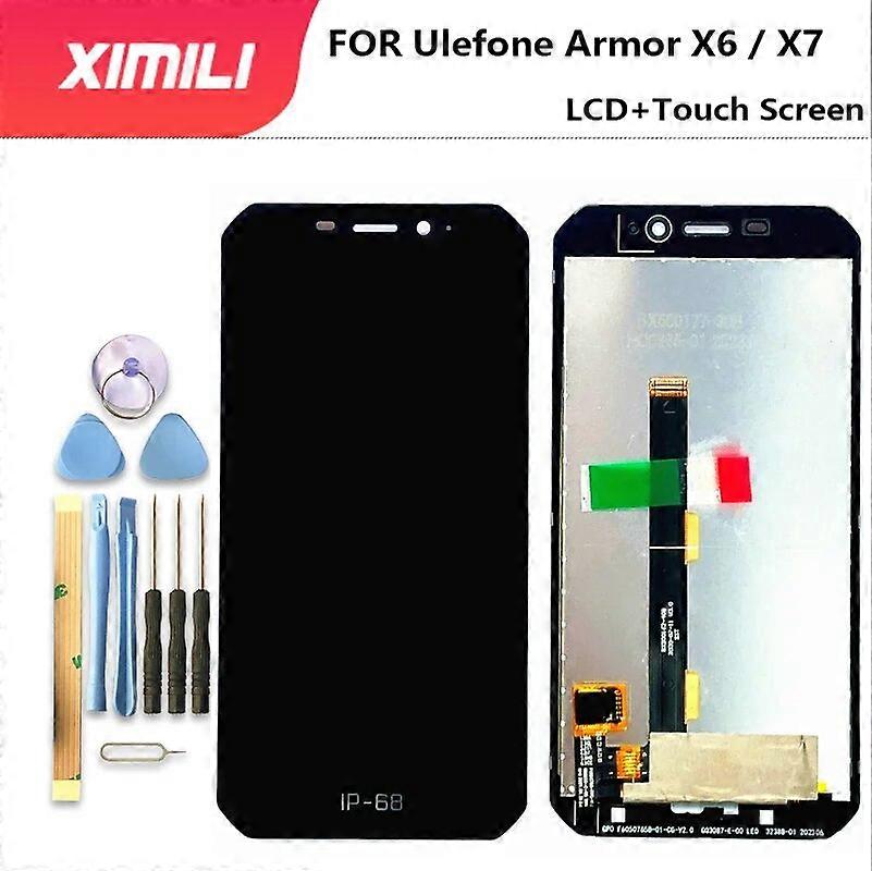 Redkid Per Ulefone Armor X6 ArmorX7 Armor X7 Pro Schermo LCD Digitalizzatore Assemblaggio + Touch Screen Display LCD Parti di Ricambio Armatura x7 pro