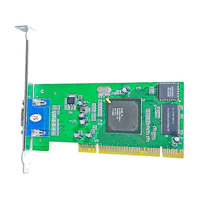 ATI Rage XL 8MB PCI VGA Desktop PC Video Graphics Card For Desktop PC Computer