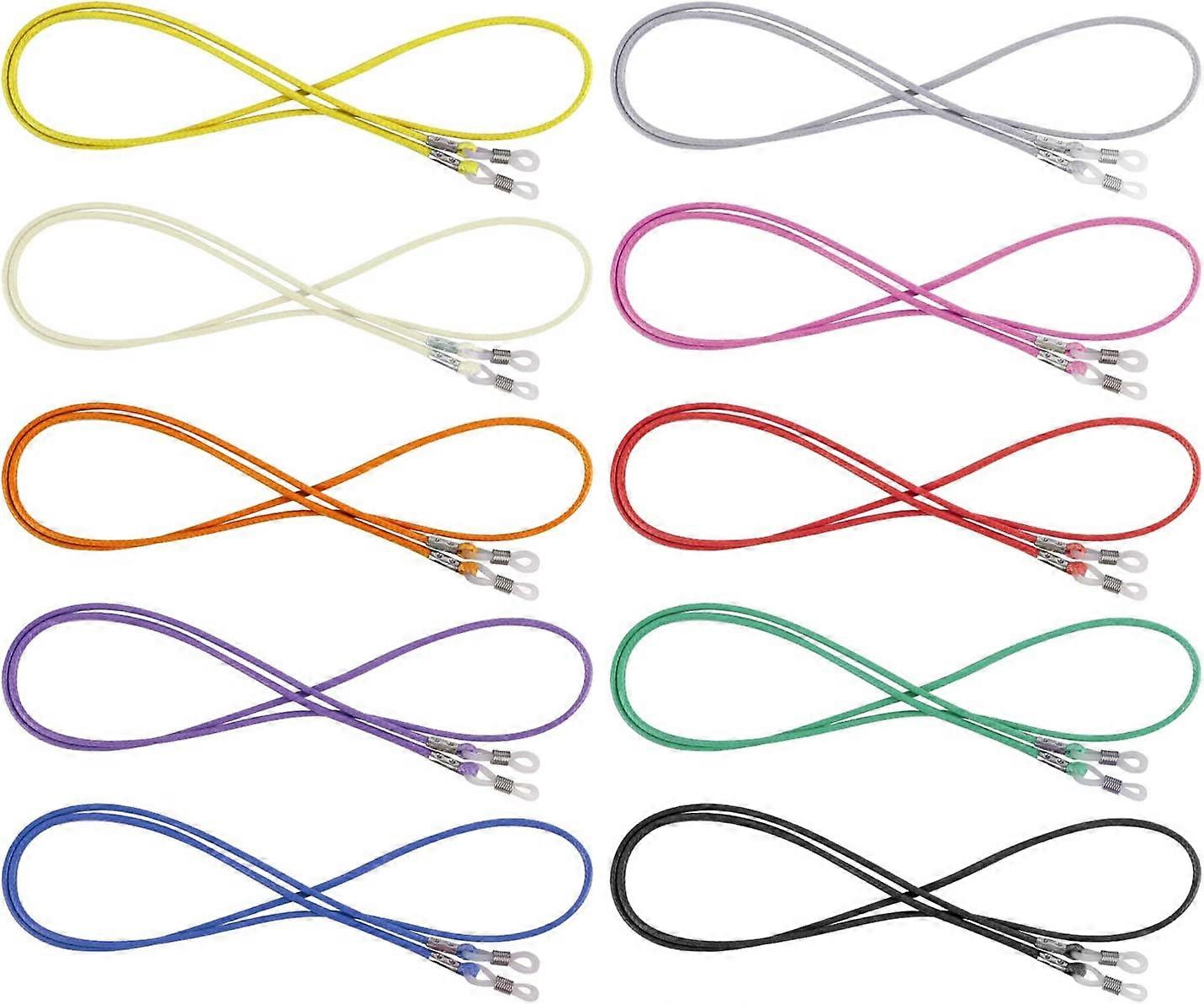 Eyeglasses Strap Eyewear Retainer 10 Pack,Spectacles Chain Cord