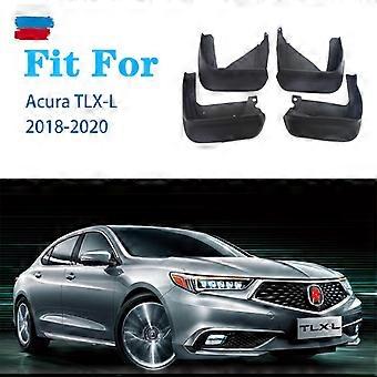 Excellent Auto Spatlappen Voor Achter 4 stuks VOOR Acura TLXL TLX-L Spatbord Spatborden Spatlap Beschermer Splash Spatborden Auto accessoires