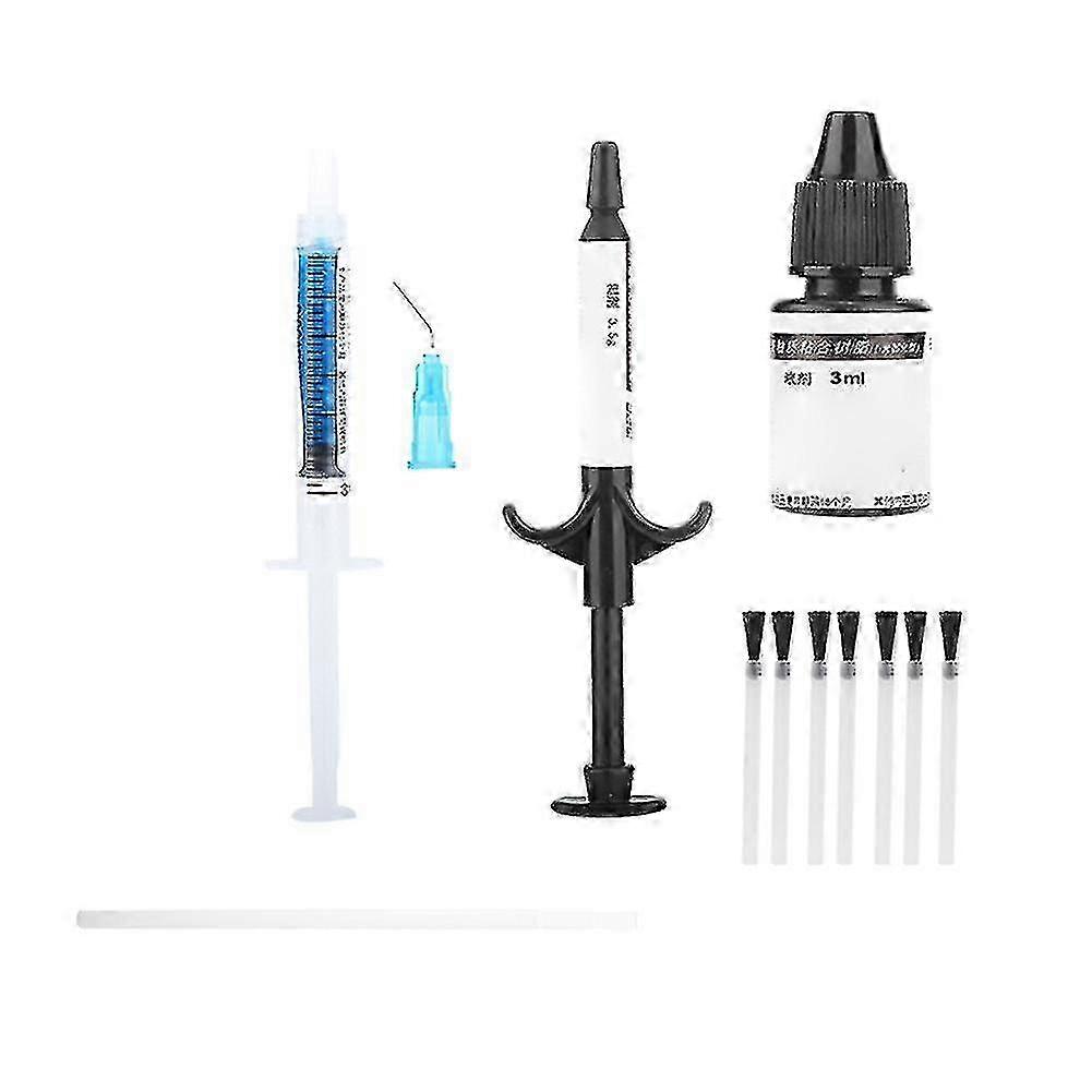 Orthodontic Dental Bonding Kit Adhesive Light Cure Adhesive System Kit Toolssmall Set
