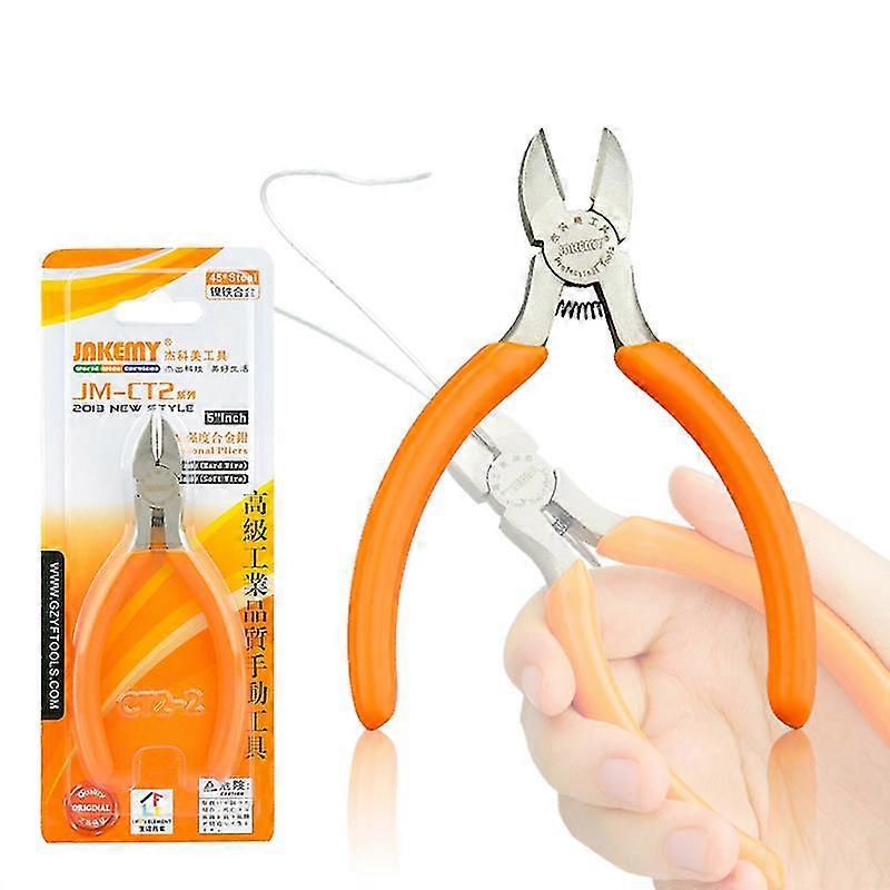 Jakemy Jm-ct2-2 5-inch Hardware Tool Parallel-jaw Plier Wire Cutter