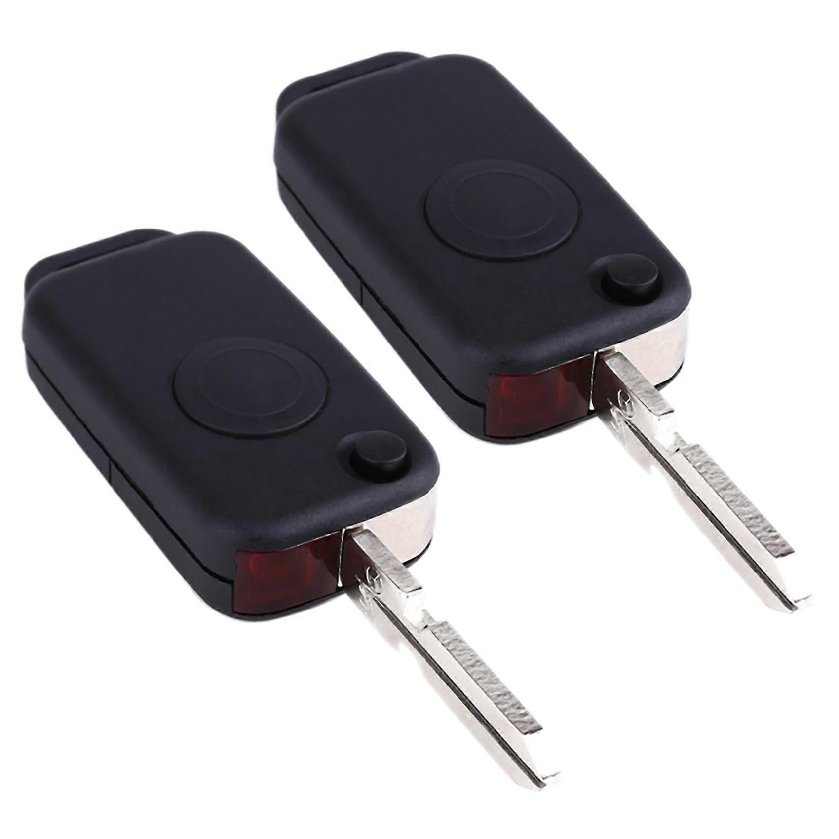 2X Foldable Shell 2 Button for Remote Key FLIP KEY A, C, E, S, SLK, CLK CLASS
