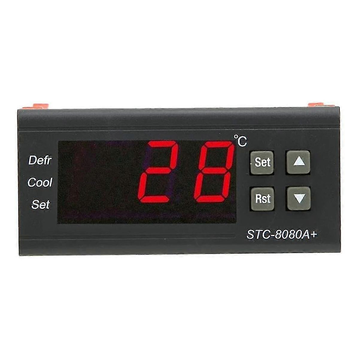 Stc-8080a Digital Refrigerator Defrosting Alarming Temperature Controller Plastic Thermostat Controller