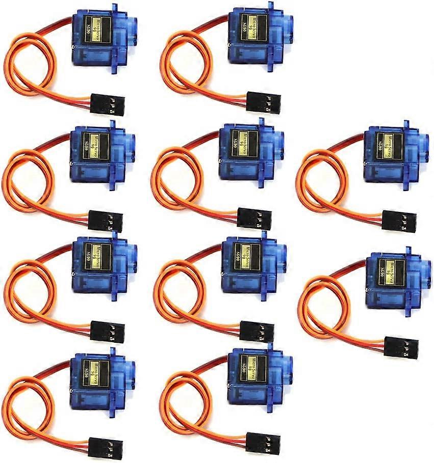 10PCS Micro Servo Flugzeug Servo Helikopter Servo Viele Ambition SG90 9g Mini Micro Servo für RC Hubschrauber Flugzeug Auto Fahrzeug Boot Modelle