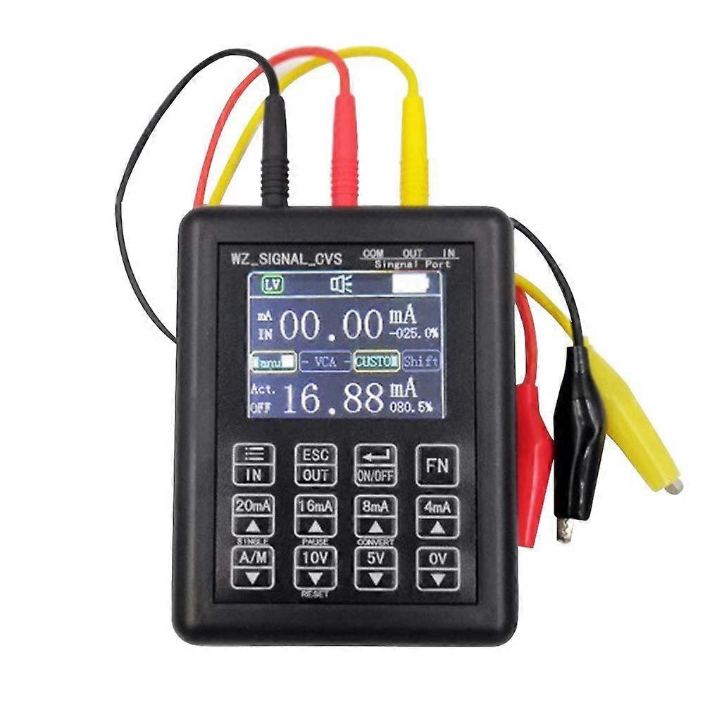 4-20MA 0-10V Adjustable Signal Generator Process Controlling Signal Calibrator Constant Current Sou