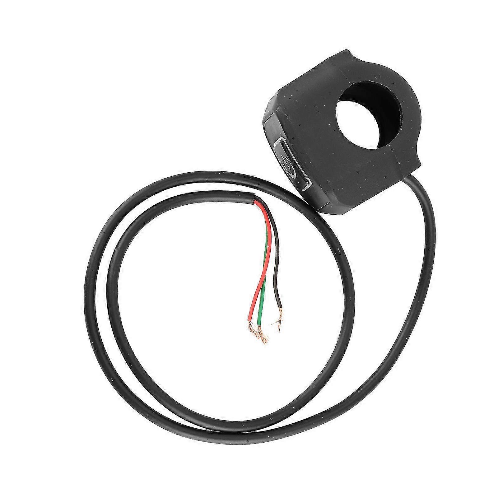 Motorcycle Handlebar Light Switch Push Button Waterproof W/LED Indicator 22mm 7/8in