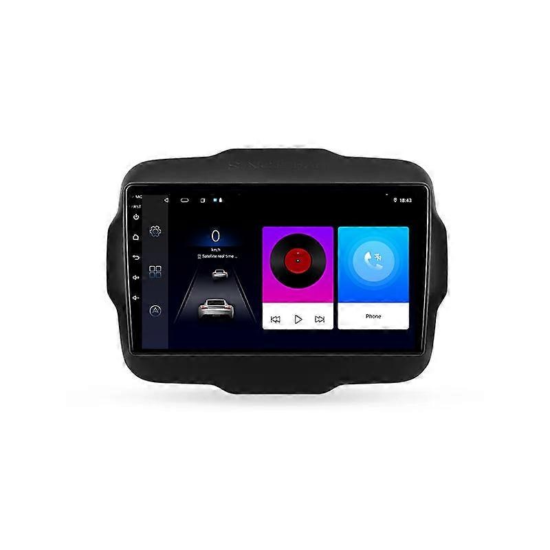 Car Radio For Jeep Renegade 2014 - 2018 Multimedia Video Player Navigation GPS