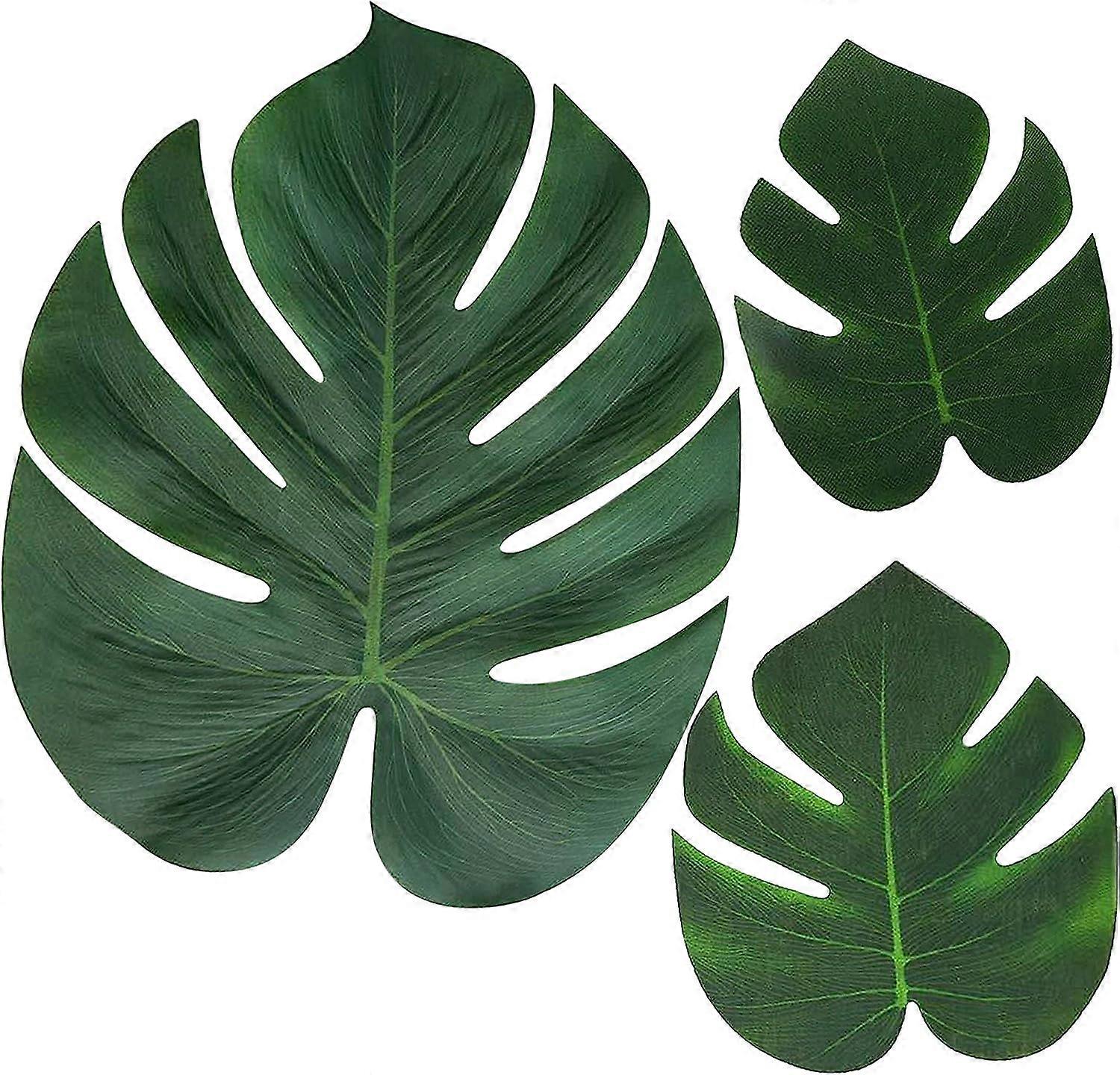 Tropical Leaves Artificial Palm Decorations